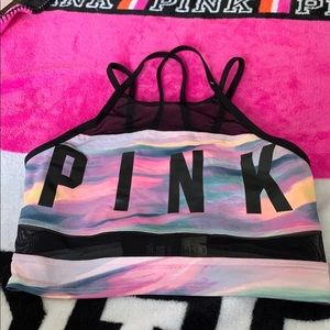 PINK sports bra NEW size small